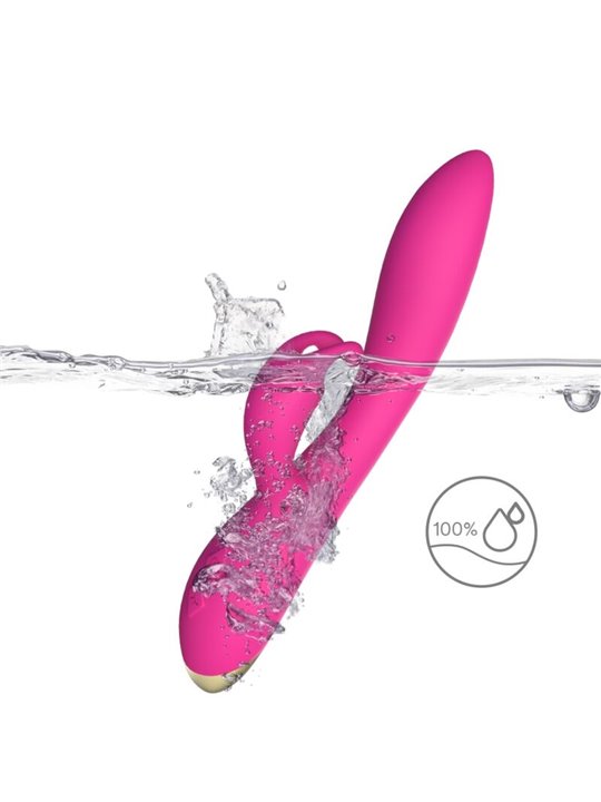 Armony Bonnie - Fuchsia Silicone Rabbit Vibrator