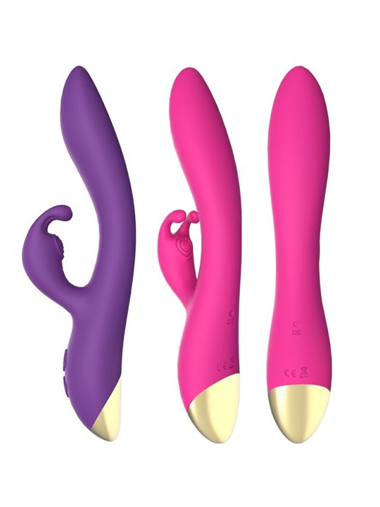 Armony Bonnie - Fuchsia Silicone Rabbit Vibrator