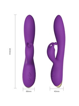 Armony Bonnie - Purple Silicone Rabbit Vibrator