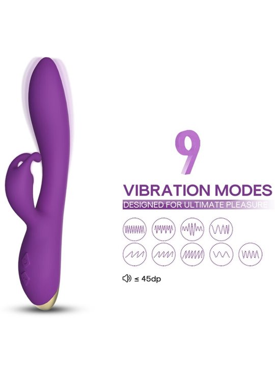 Armony Bonnie - Vibratore Rabbit in Silicone Viola