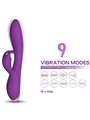Armony Bonnie - Vibratore Rabbit in Silicone Viola