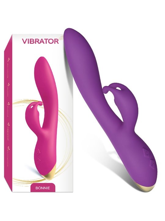 Armony Bonnie - Vibratore Rabbit in Silicone Viola