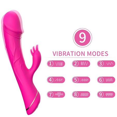Armony - Vibratore Rabbit Realistico in Silicone Fucsia