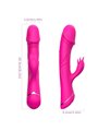 Armony - Vibratore Rabbit Realistico in Silicone Fucsia