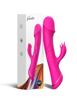 Armony - Vibratore Rabbit Realistico in Silicone Fucsia