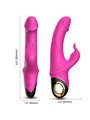 Armony Meteror - Fuchsia Realistic Rotating Rabbit Vibrator