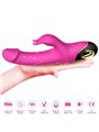 Armony Meteror - Fuchsia Realistic Rotating Rabbit Vibrator