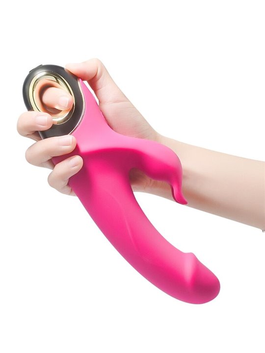 Armony Meteror - Fuchsia Realistic Rotating Rabbit Vibrator