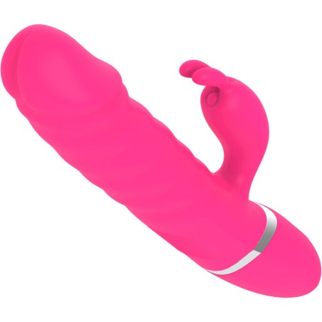Armony Nasty - Vibratore Rabbit Up & Down in Silicone Fucsia