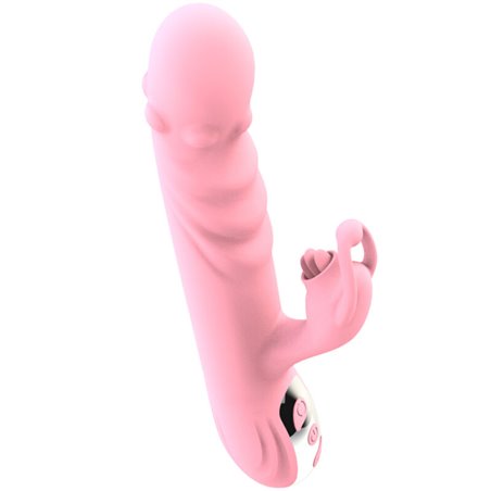 Armony Fully Tongue - Vibratore Rabbit Rosa con Effetto Calore e Lingua