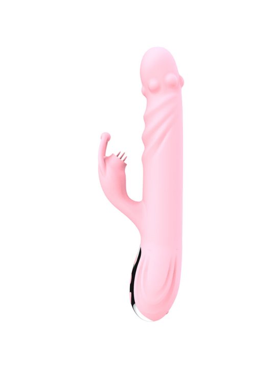 Armony Fully Tongue - Vibratore Rabbit Rosa con Effetto Calore e Lingua