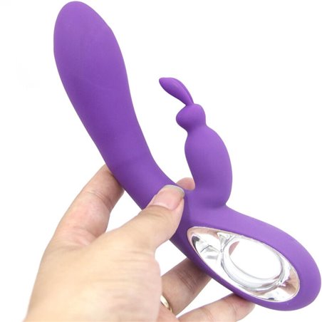 Armony Bella - Purple Silicone Rabbit Vibrator with Ring Handle