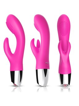 Armony - Fuchsia Silicone Rabbit Vibrator 18 Vibrations