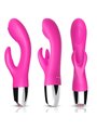 Armony - Vibratore Rabbit in Silicone Fucsia 18 Vibrazioni