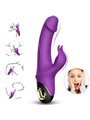 Armony Meteor - Vibratore Dildo Rabbit Rotatore in Silicone Viola
