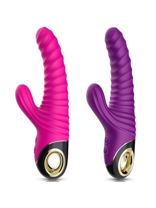 Armony Eternity - Fuchsia Silicone Rabbit Vibrator 2x9 Modes