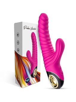 Armony Eternity - Vibratore Rabbit in Silicone Fucsia 2x9 Modalità