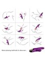 Armony Eternity - Purple Silicone Rabbit Vibrator 2x9 Modes
