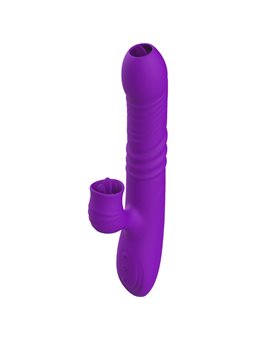 Armony Fully G Spot - Vibratore Rabbit Viola con Effetto Calore e Lingua