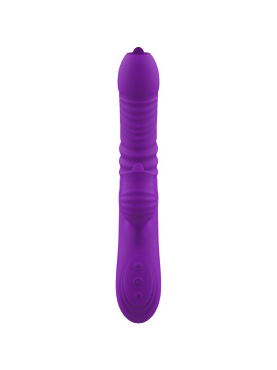 Armony Fully G Spot - Vibratore Rabbit Viola con Effetto Calore e Lingua