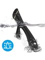 Armony - Vibratore Rabbit in Silicone Nero 9 Vibrazioni