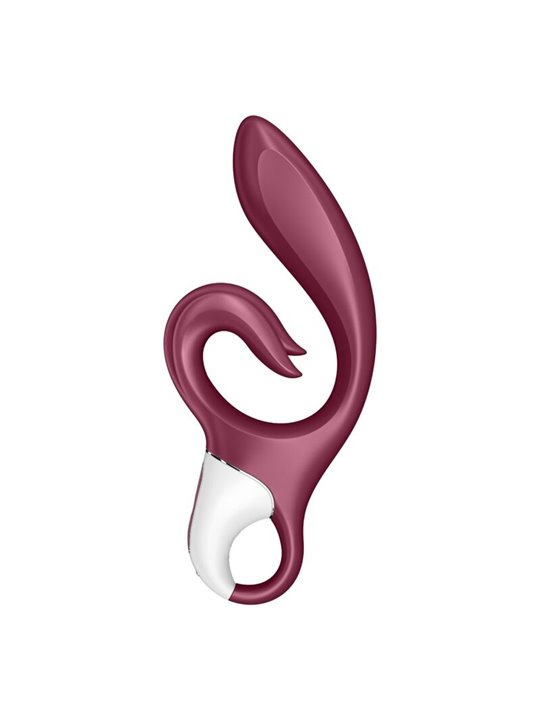 Satisfyer Love Me - Vibratore Rabbit in Silicone Rosso 12 Funzioni