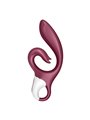 Satisfyer Love Me - Red Silicone Rabbit Vibrator 12 Functions
