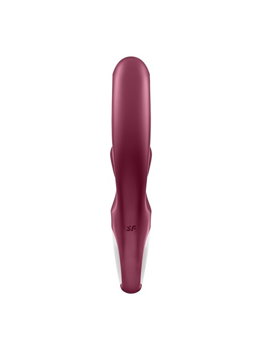 Satisfyer Love Me - Vibratore Rabbit in Silicone Rosso 12 Funzioni