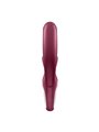 Satisfyer Love Me - Vibratore Rabbit in Silicone Rosso 12 Funzioni