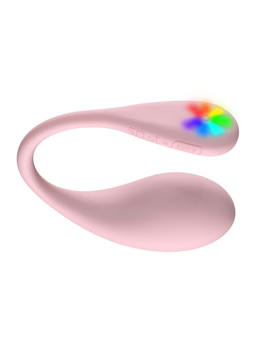 Kiiroo Spot - Vibratore Massaggiatore in Silicone a Forma di U Rosa