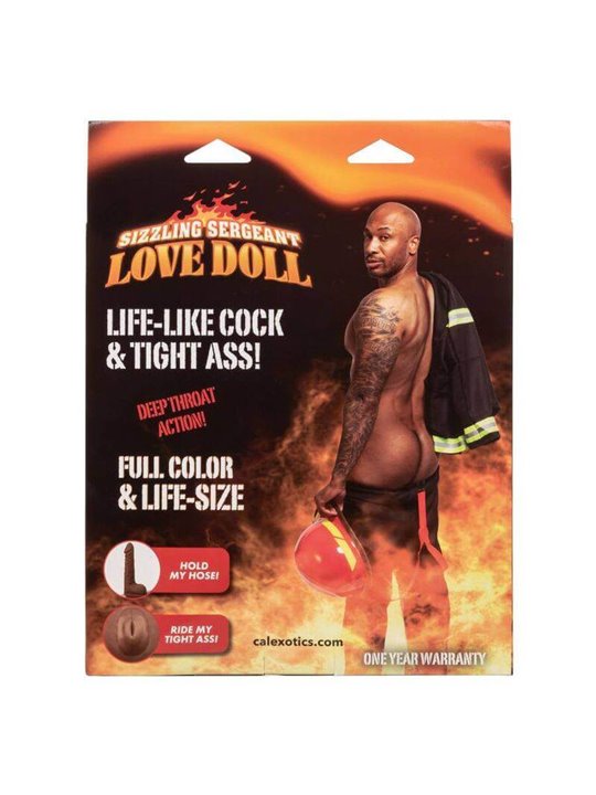 CalExotics Sizzling Sergeant Love Doll - Bambolotto Gonfiabile a Grandezza Reale