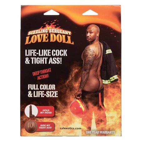 CalExotics Sizzling Sergeant Love Doll - Bambolotto Gonfiabile a Grandezza Reale