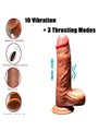 Armony - Realistic Vibrating Up&Down Heat Effect Dildo with Suction Cup