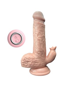 Armony - Vibratore Rabbit Dildo Realistico Up & Down 19 Cm