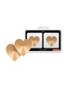Coquette Chic Desire - Heart Shaped Golden Nipple Covers