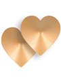Coquette Chic Desire - Heart Shaped Golden Nipple Covers