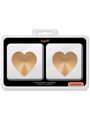 Coquette Chic Desire - Heart Shaped Golden Nipple Covers
