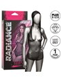 Calexotics Radiance - Body a Rete con Strass e Cappuccio Taglia Plus