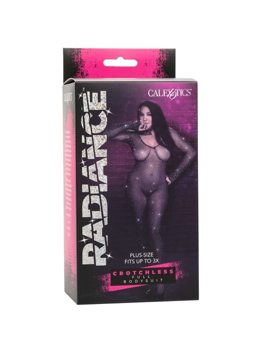 Calexotics Radiance - Body Intero con Cavallo Aperto Taglia Plus