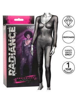 Calexotics Radiance - One-piece bodysuit with open crotch Size One
