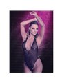 Calexotics Radiance - Body a Rete con Strass Senza Maniche Taglia Unica