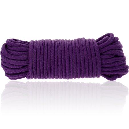 Darkness - Cotton Bondage Rope 20 Metres Purple