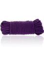 Darkness - Cotton Bondage Rope 20 Metres Purple