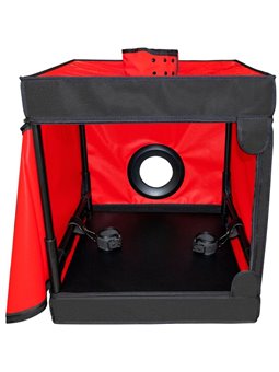 Secret Dome Kink Club - Cabina Bukkake Nero e Rosso