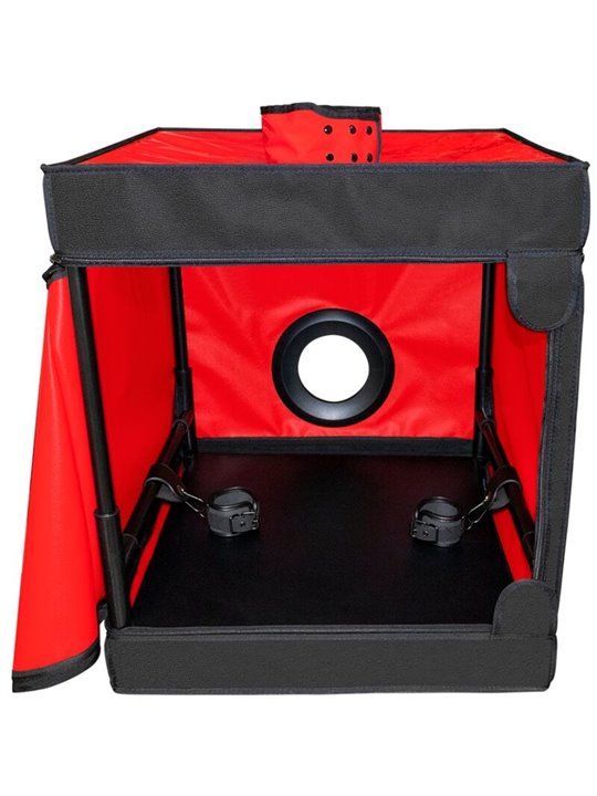 Secret Dome Kink Club - Black and Red Bukkake Booth