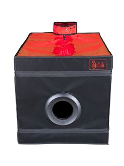 Secret Dome Kink Club La Niche - Cabina Bukkake Nero e Rosso