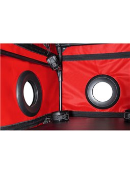 Secret Dome Kink Club La Niche - Cabina Bukkake Nero e Rosso