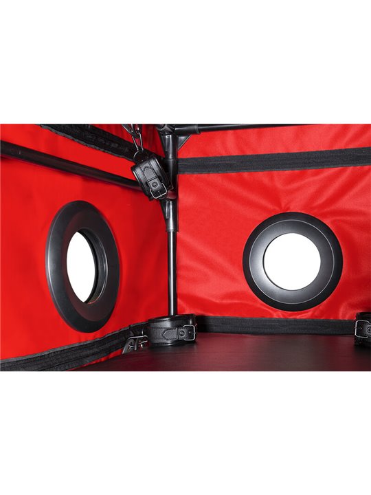 Secret Dome Kink Club La Niche - Cabina Bukkake Nero e Rosso