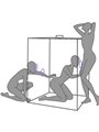 Secret Dome Kink Club Scandale - Cabina Bukkake Viola