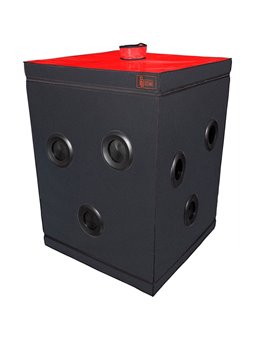 Secret Dome Kink Club Scandale - Black and Red Bukkake Booth